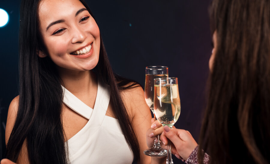 接客中のこまめなケア