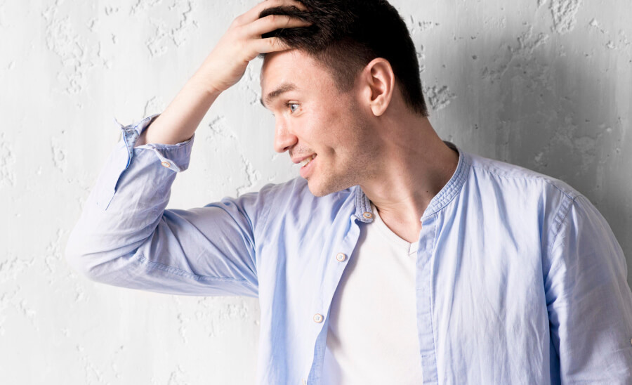 男性特有の皮脂・テカリ対策