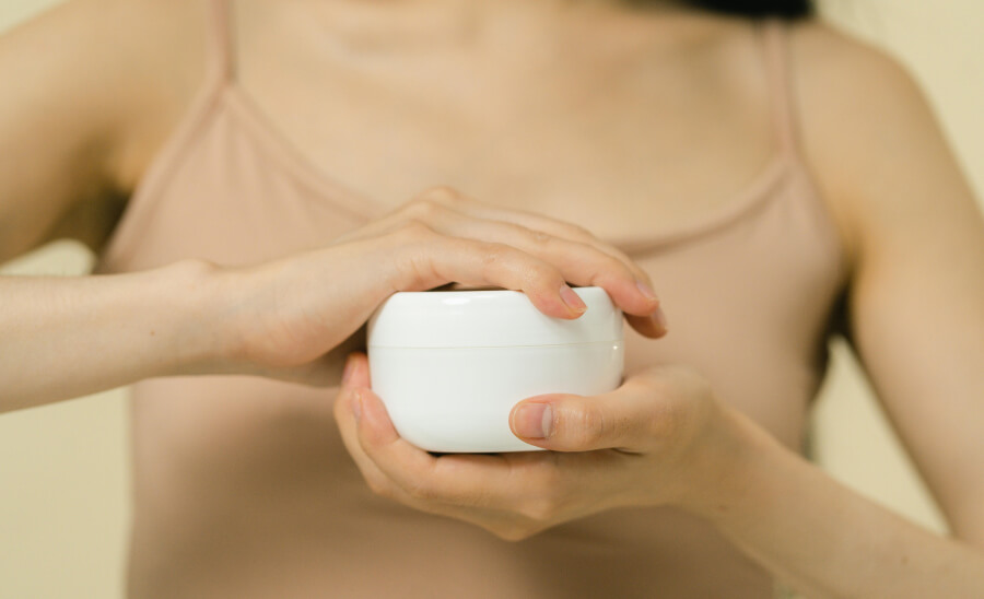 全身の保湿・ボディスキンケア仕上げ